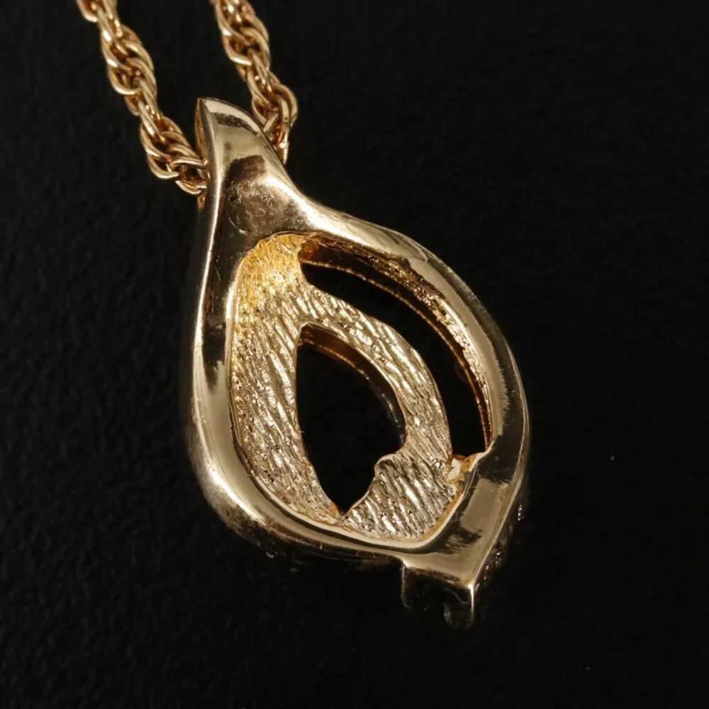 Christian Dior Rhinestone Pendant Necklace-1962-1970 ERA